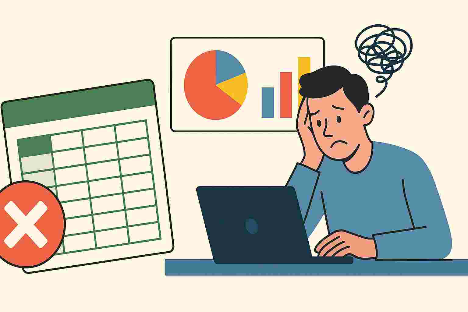 🚨 7 Red Flags of Outgrowing Spreadsheets (and Needing an ERP — Fast)